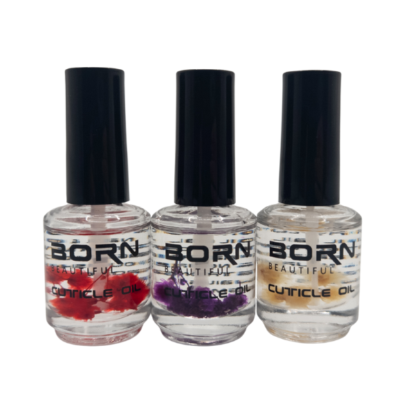 Born Beautiful – Cuticle Oil with Dry Flowers